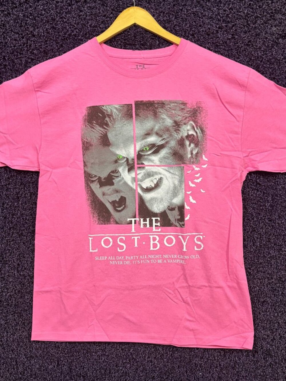 The Lost Boys David Leader of Vampire the Gang T-Shirt L